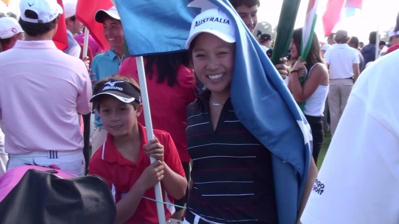 Karl and Australia's phenominal Cathleen Santoso at the 2011 Callaways
