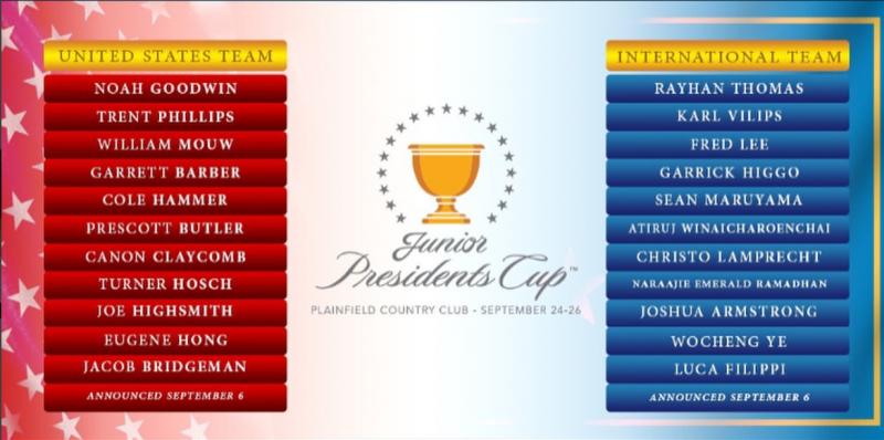 Karl qualified #2 for the Jnr Presidents Cup despite being the youngest