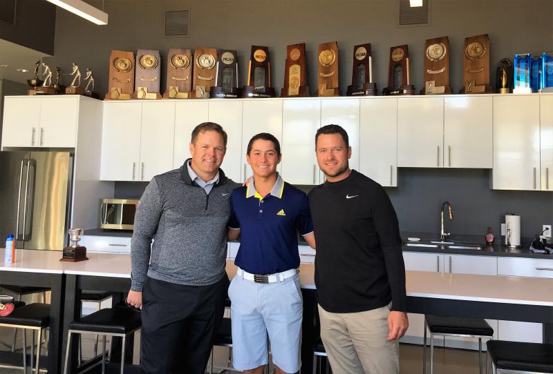 Karl with Stanford's Coaches.