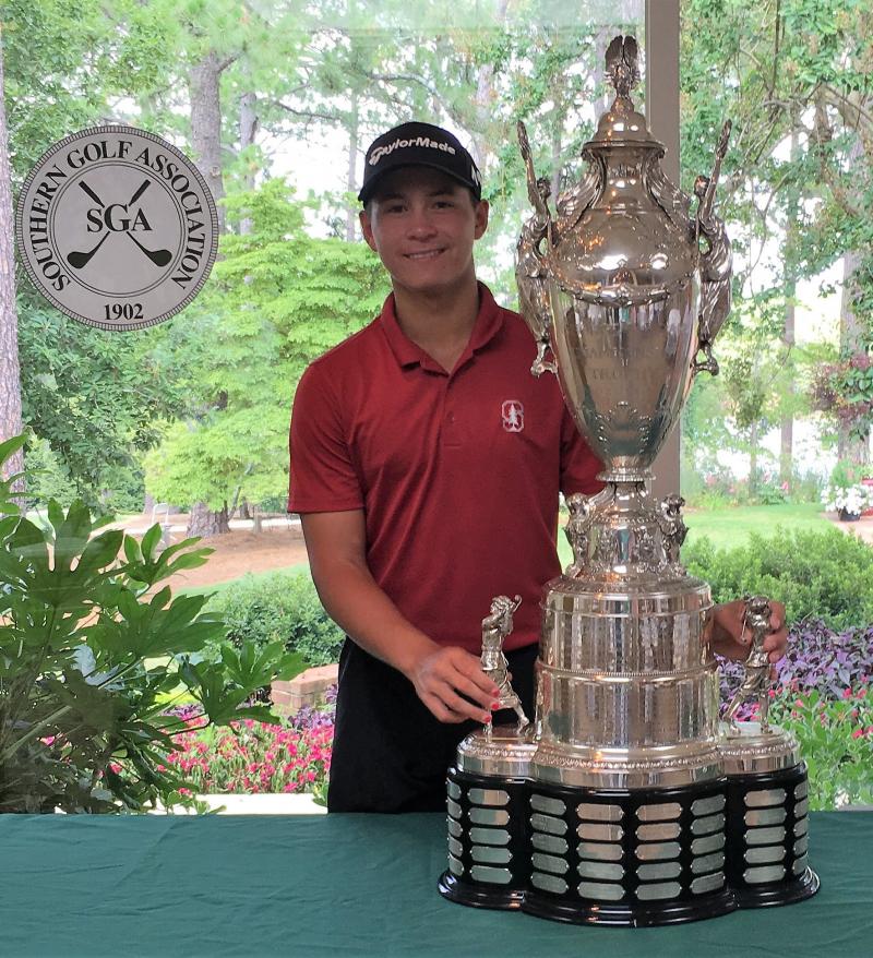 Karl won the 2017 Southern Am, equalling Bobby Jones as the youngest winner