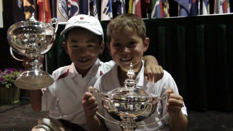 Karl with Kota Murakami in 2009