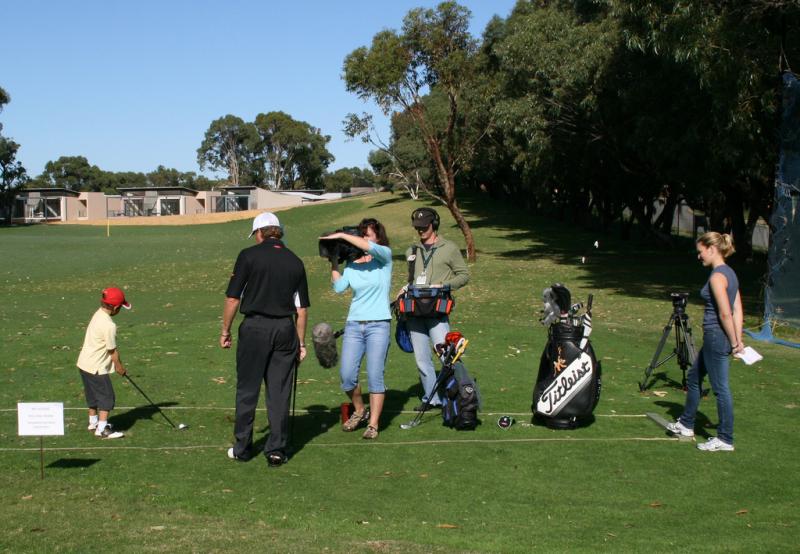 Karl filming Ch 7 Today Tonight story, May 2008