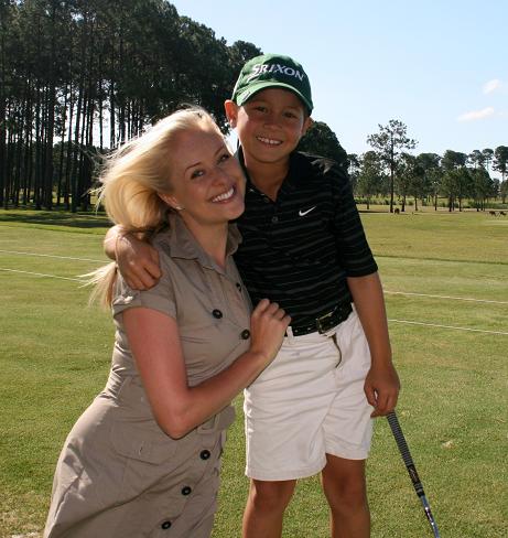 Karl with Ch 9's Airlie Walsh