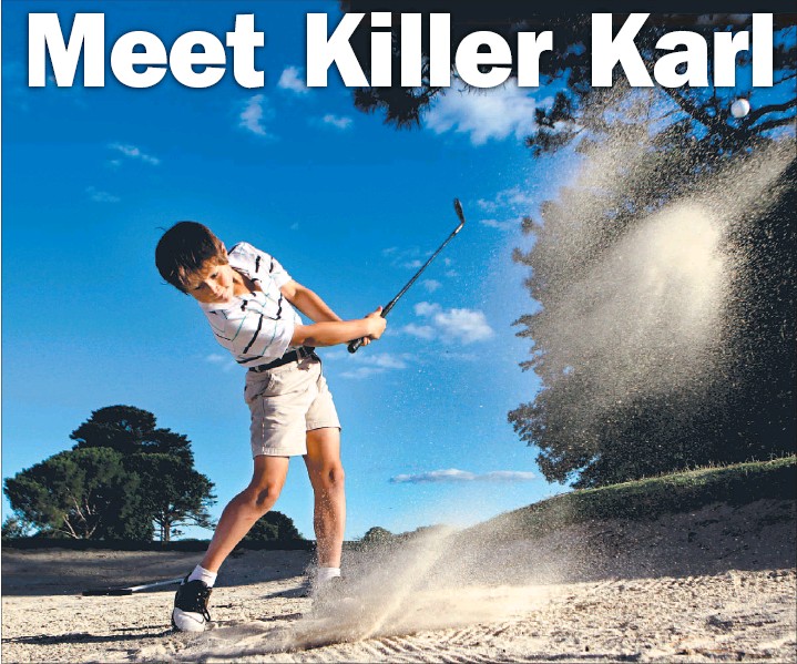 Karl's image from The Sunday Telegraph story on Karl, May 2010